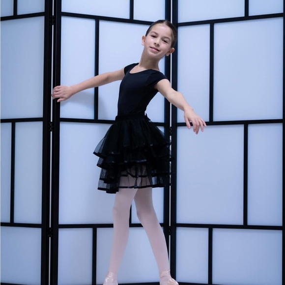 Justice Other - Justice Black Kids One Piece leotard ⭕️2 for $15⭕️